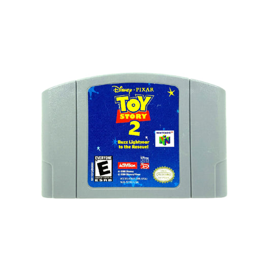 Nintendo 64 game cartridge for 'Toy Story 2' on a white background
