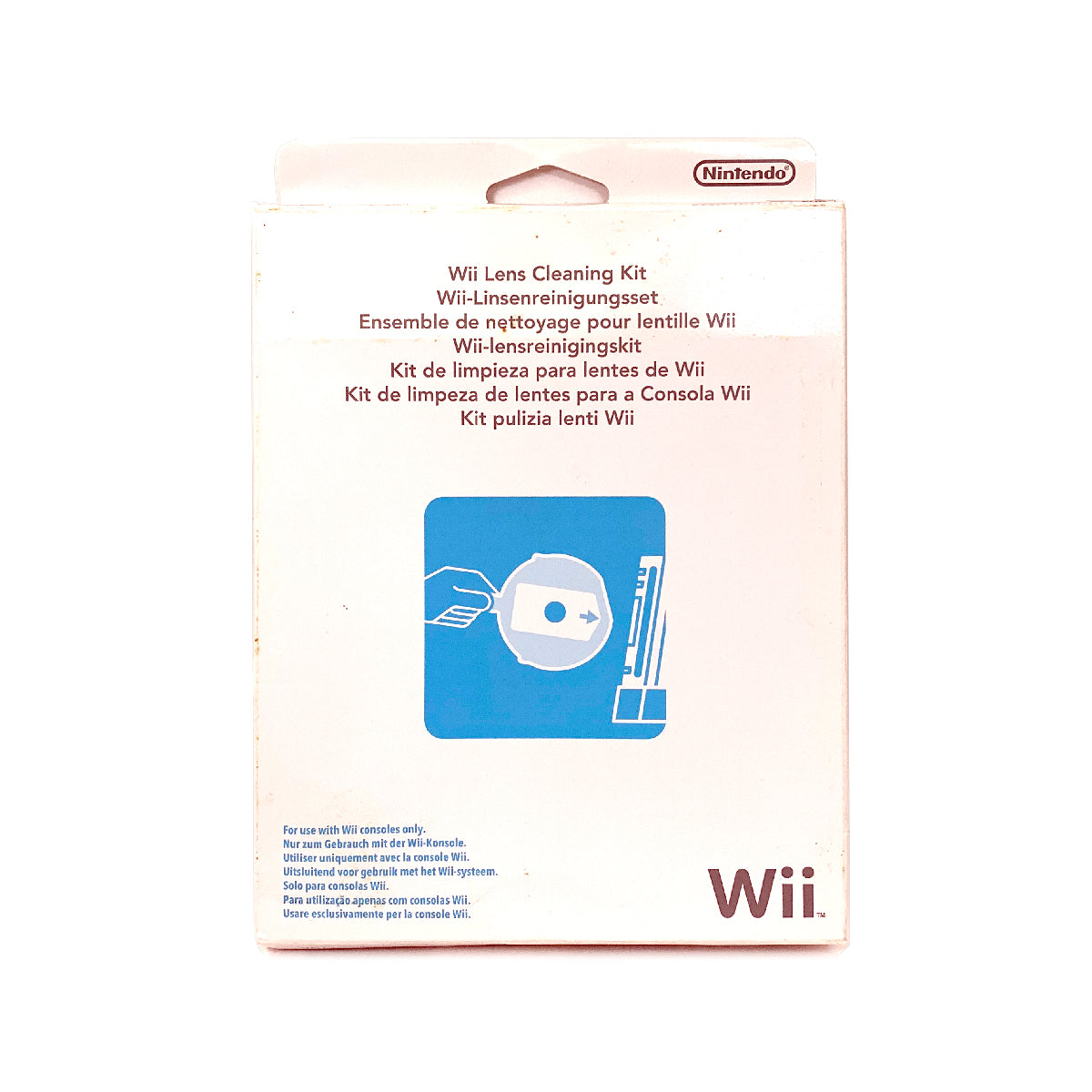 Official Nintendo Wii Lens Cleaning Kit