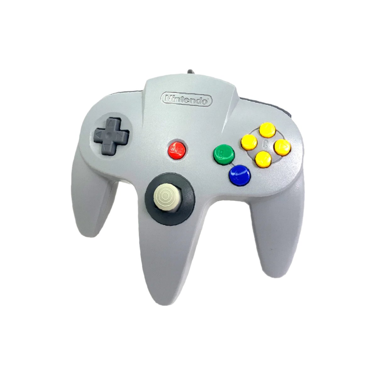 Nintendo 64 Original Controller w/ New Control Stick (Gray)