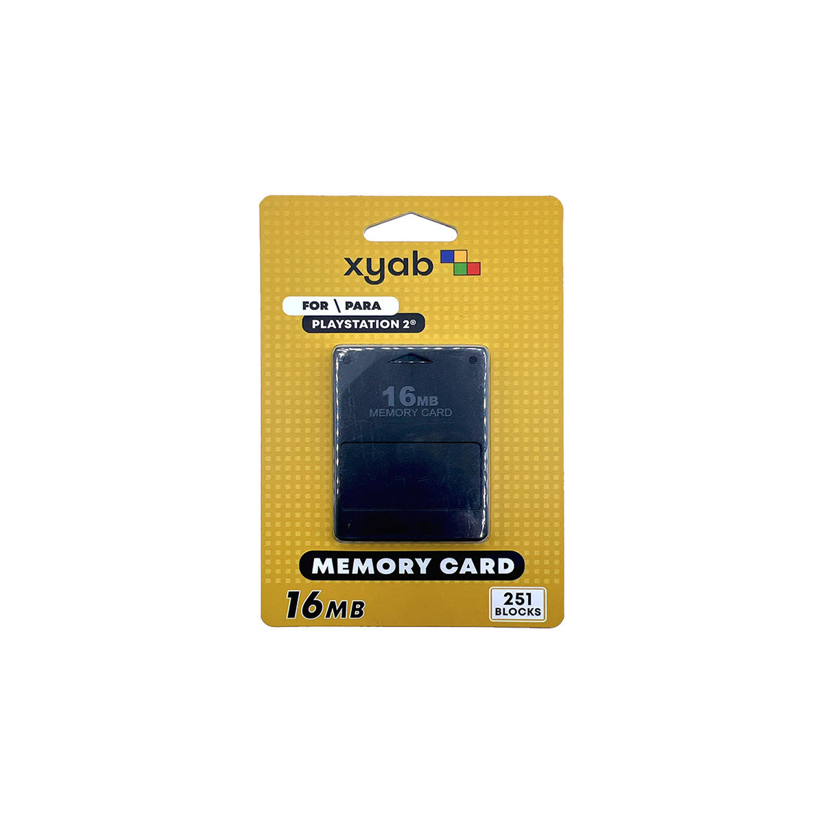 16MB PlayStation 2 Replacement Memory Card XYAB Brand