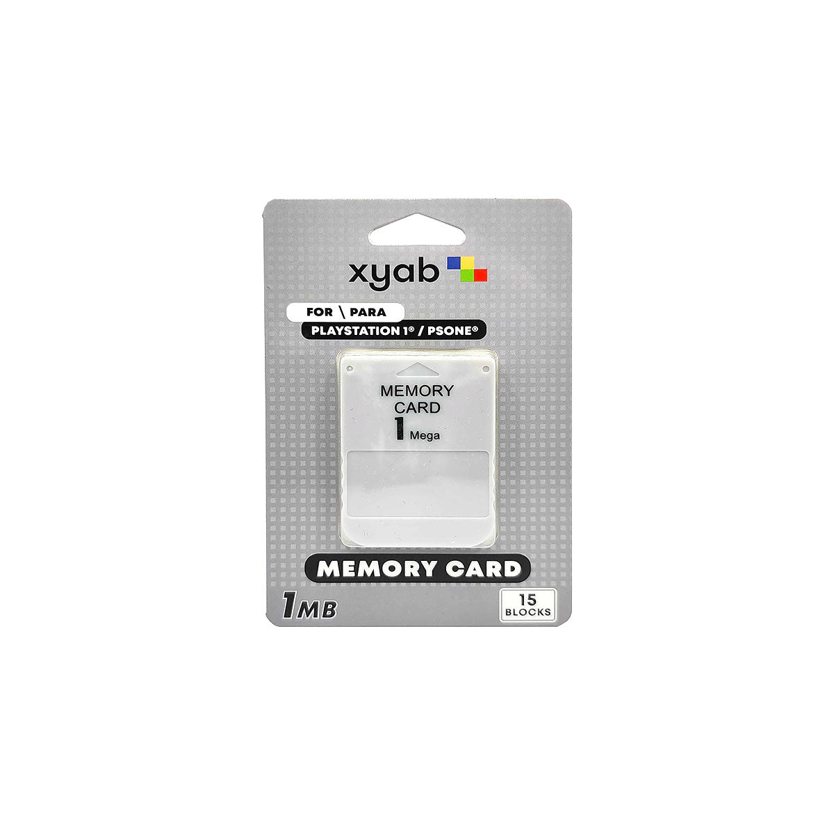 PlayStation Replacement Memory Card XYAB Brand