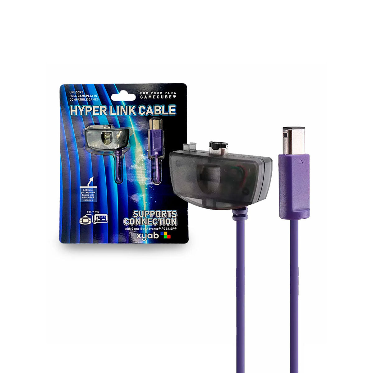 Hyperlink Cable for Gamecube / Game Boy Advance (XYAB Brand)