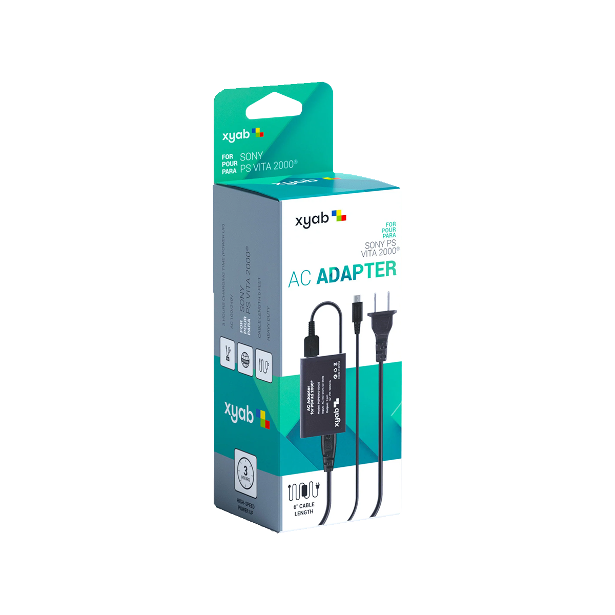 PS Vita 2000 Charger and Data Cable XYAB Brand