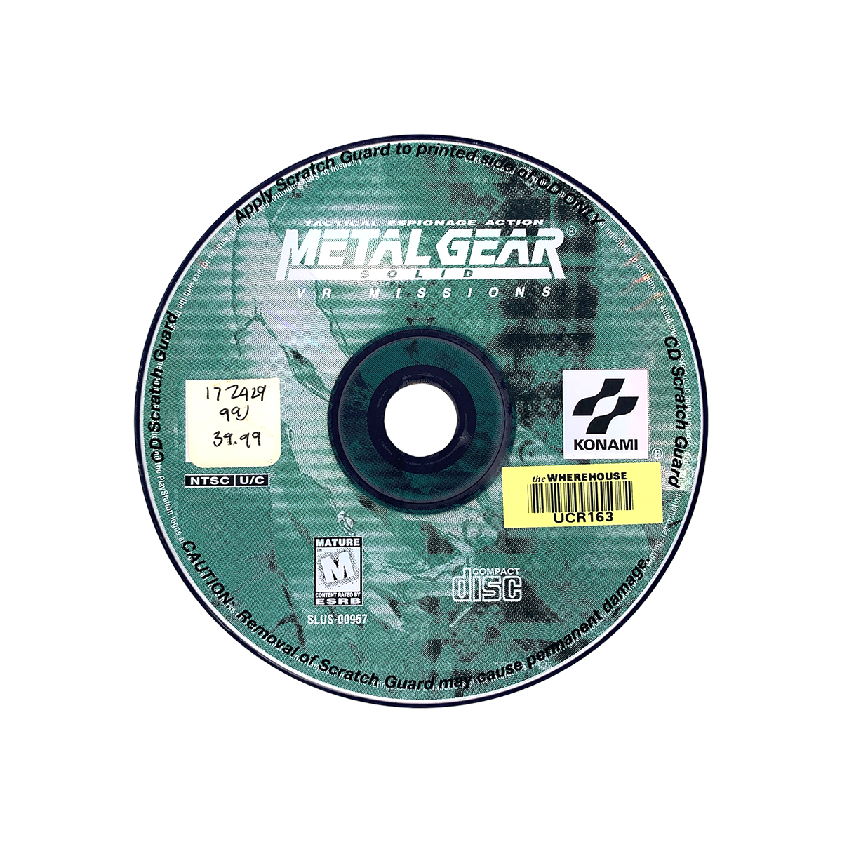 Metal Gear Solid: VR Missions