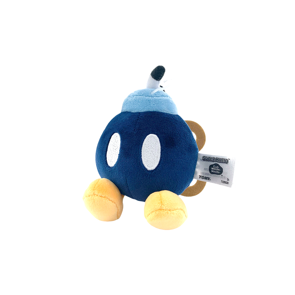 Nintendo Mario Kart Mocchi Mocchi Bob-Omb 4" Clip On Plush