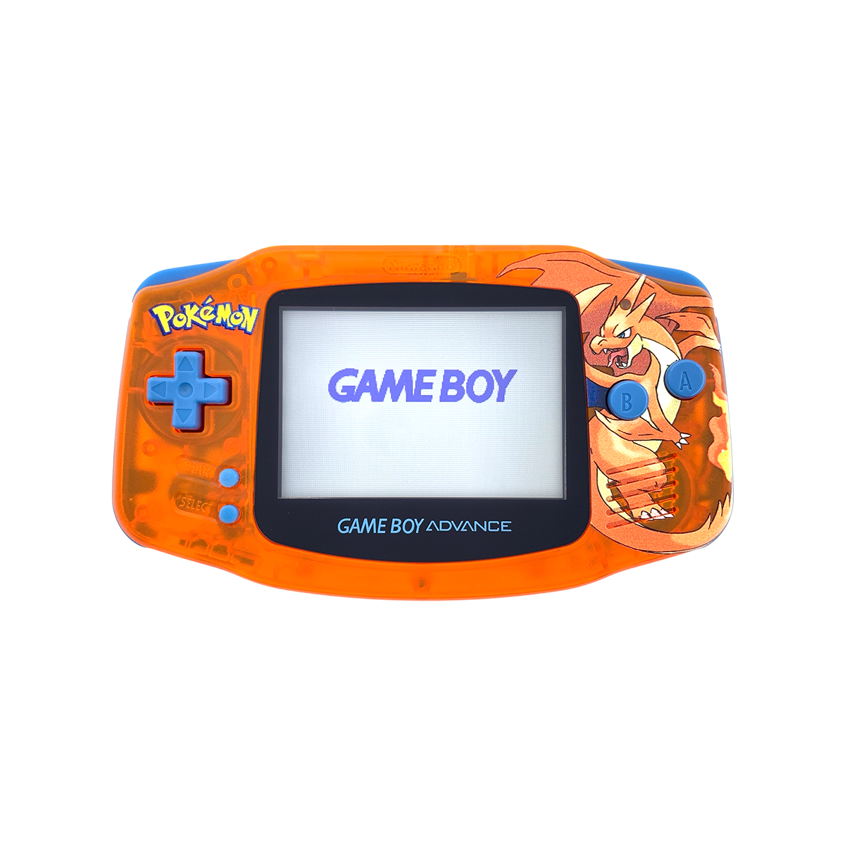 Custom Pokémon Themed Game Boy Advance AGB-001 w/ IPS Screen BUN142