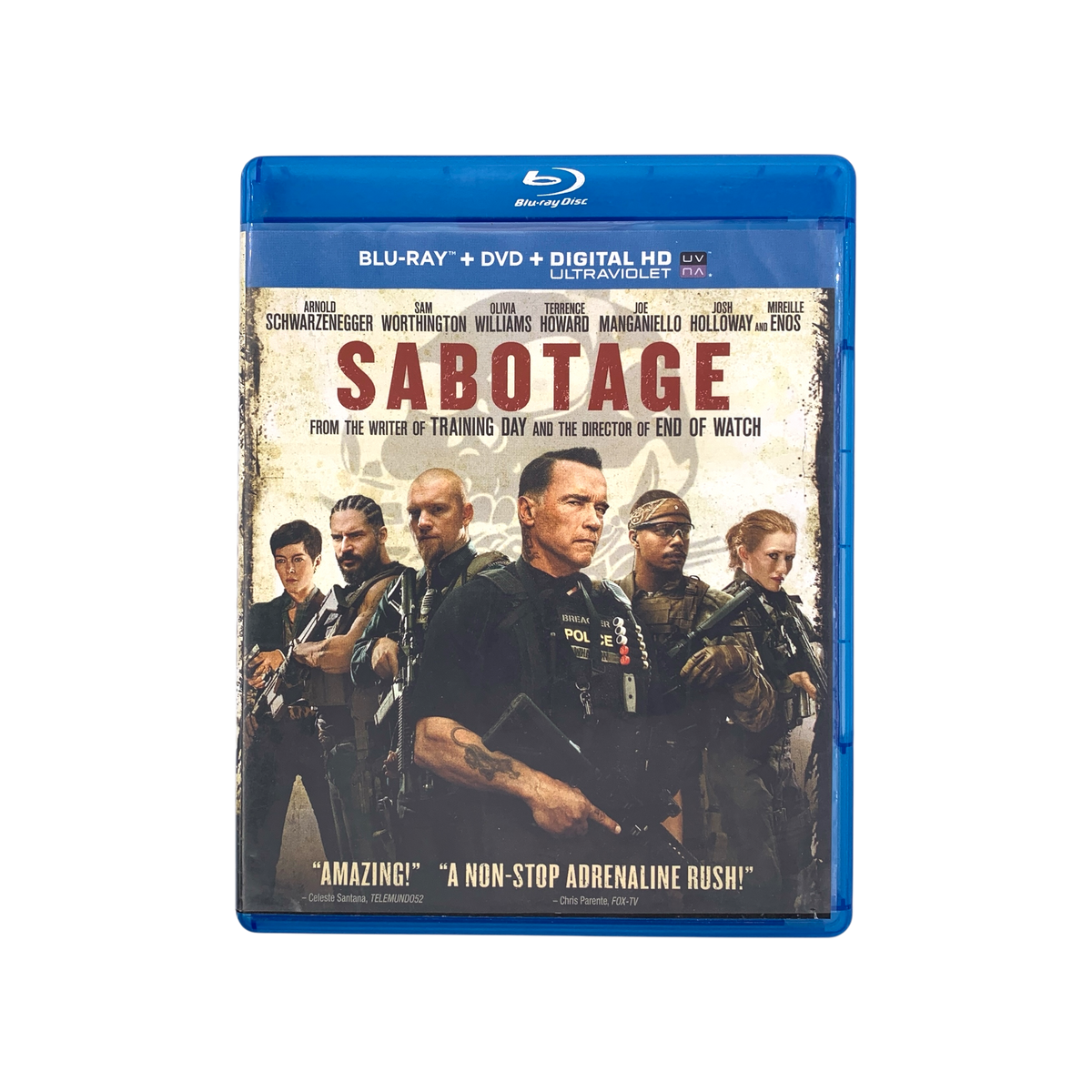 Sabotage Blu-Ray