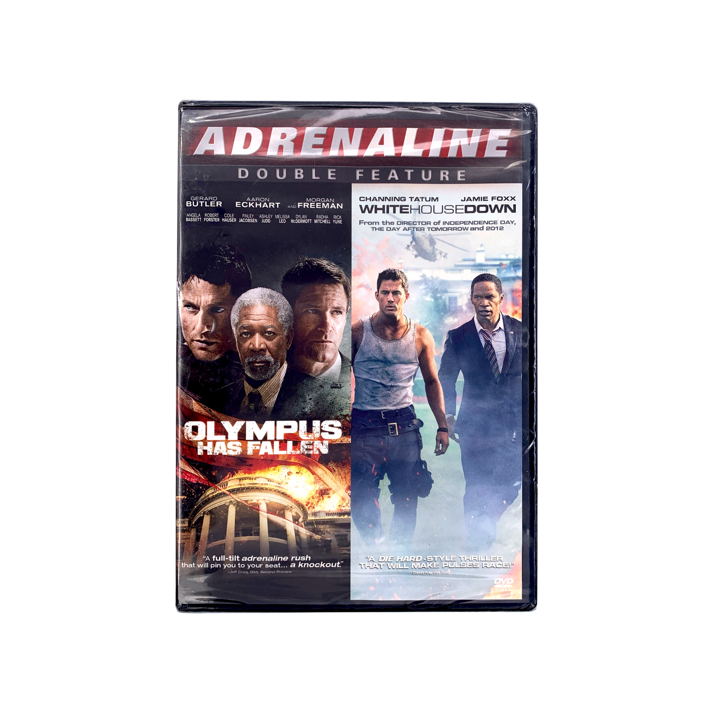 Adrenalin Double Feature: Olympus Has Fallen / White House Down DVD