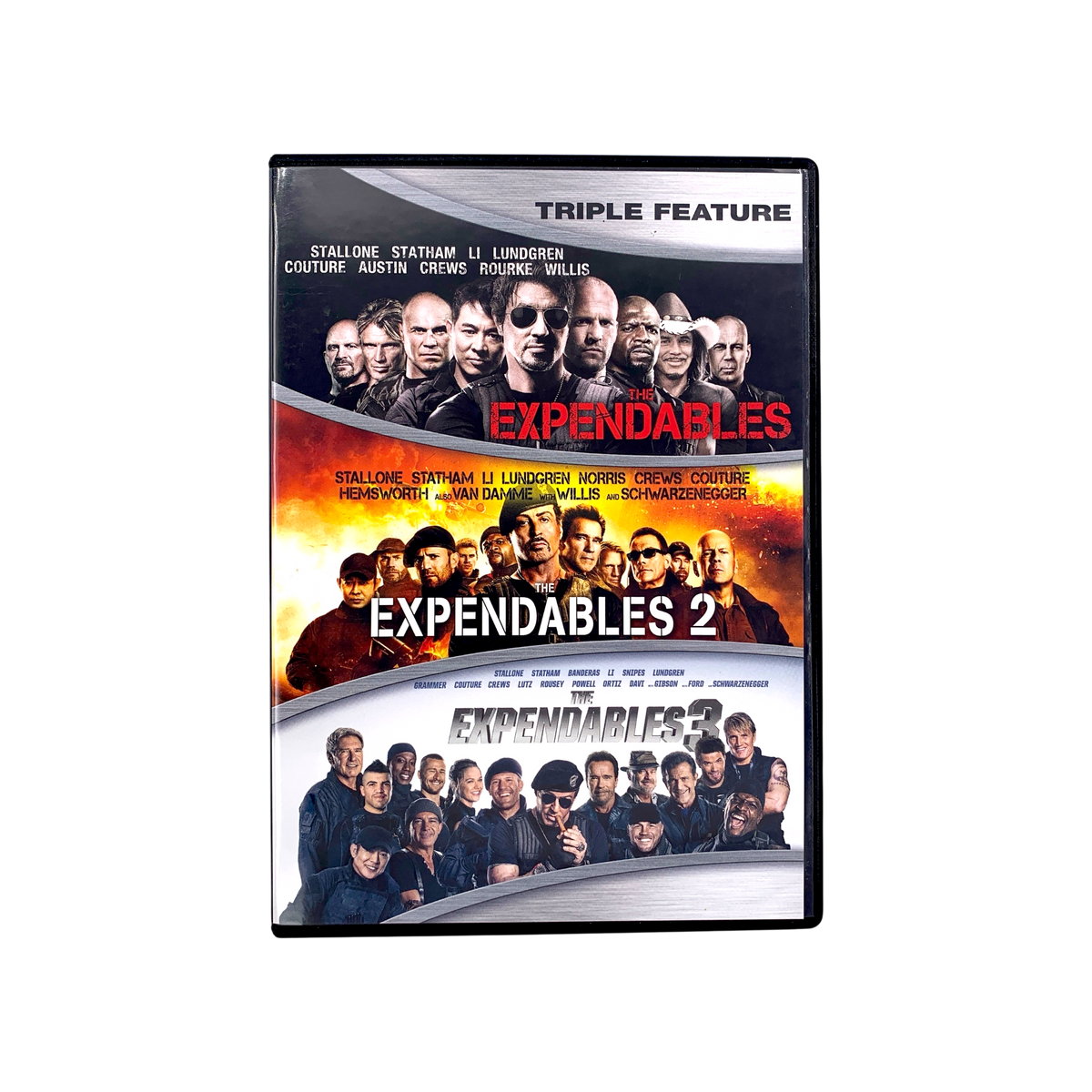 The Expendables / The Expendables 2 / The Expendables 3 (Triple Feature) DVD