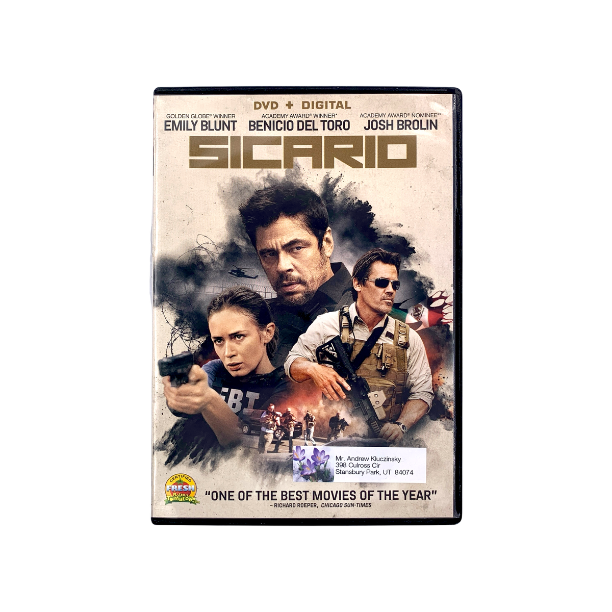 Sicario DVD