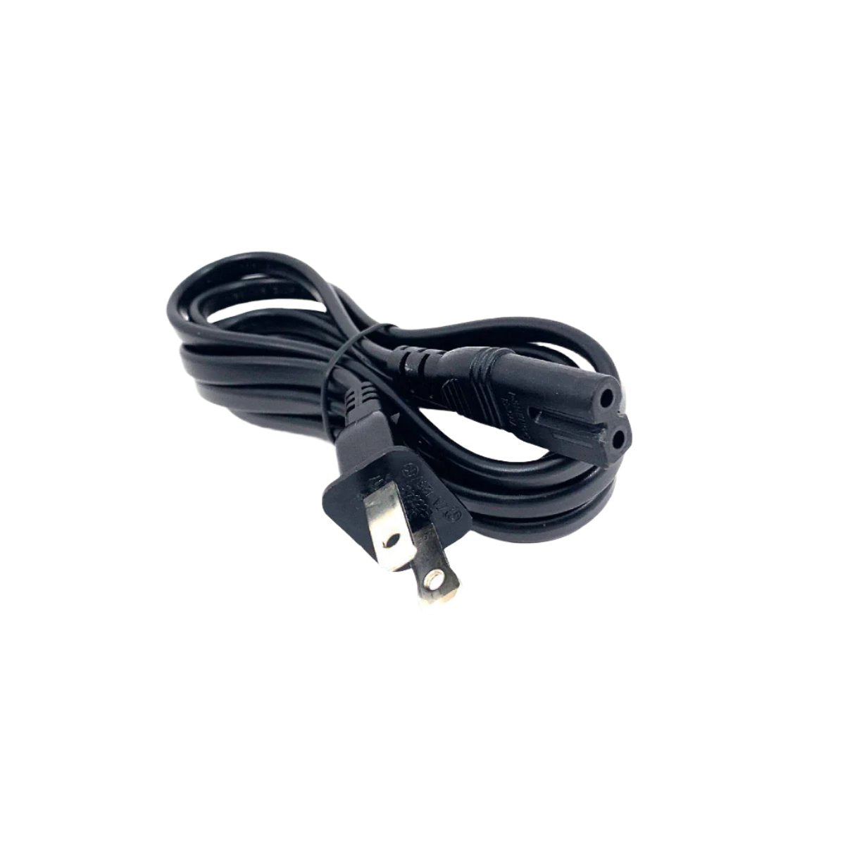 2-Prong Polarized Power Cable (Square Edge)