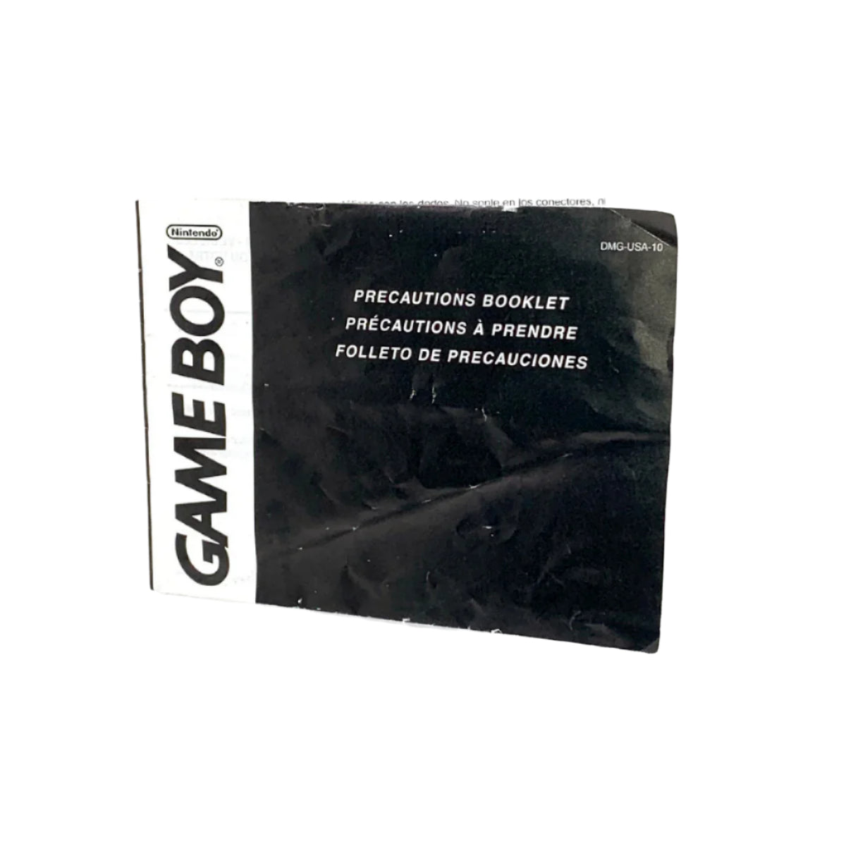 Game Boy Precautions Booklet