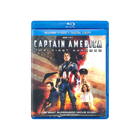 Captain America: The First Avenger Blu-Ray + DVD