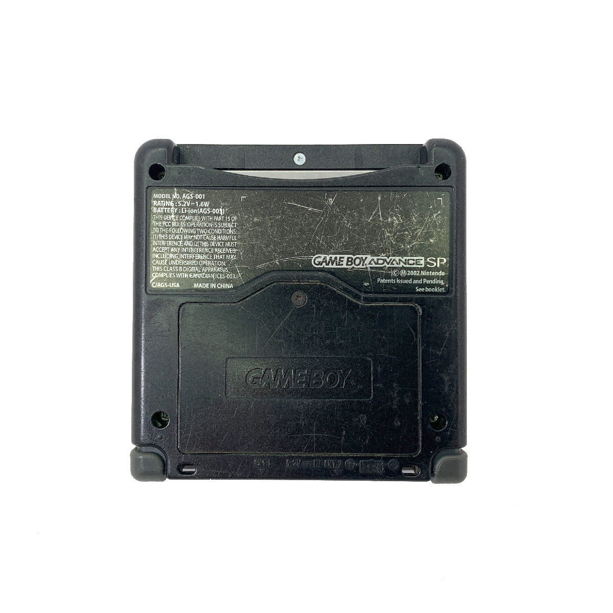 Game Boy Advance SP AGS-001 (Onyx) w/ Charger