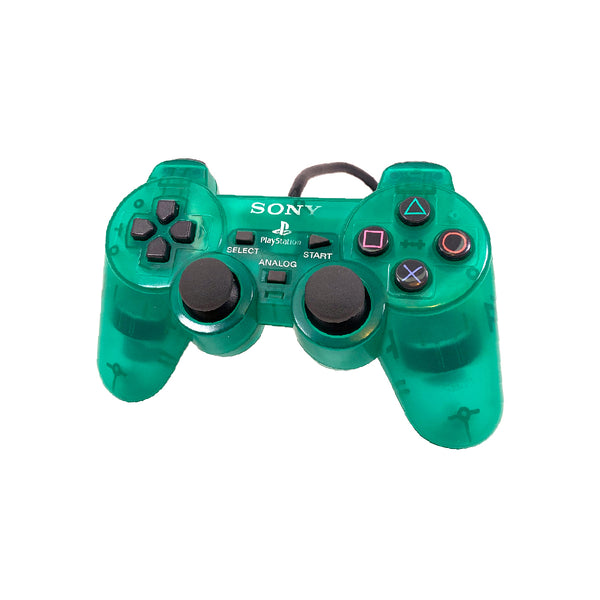Playstation Two Controller PlayStation 2 DualShock 2 Controller (Emerald Green) – Video Game Champs