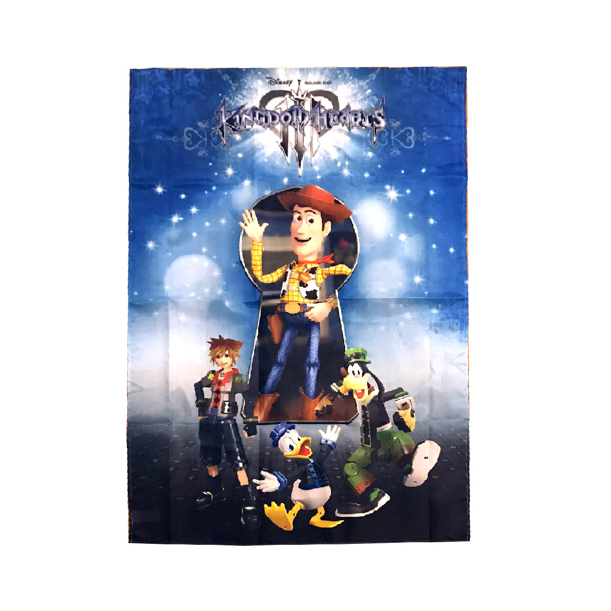 Kingdom Hearts III Promotional Flag/Banner 26"x40"