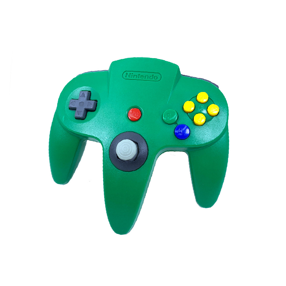 Nintendo 64 Original Controller w/ New Control Stick (Green)