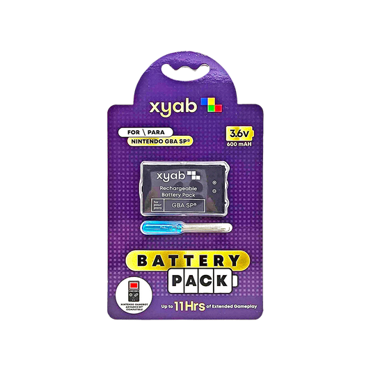 Game Boy Advance SP Super Capacity Rechargeable Battery Pack