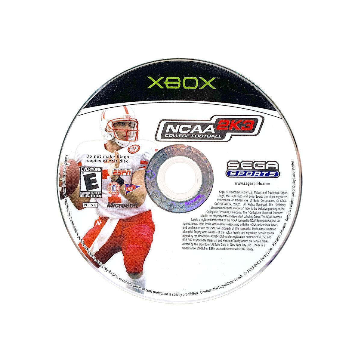 NCAA College Football 2K3