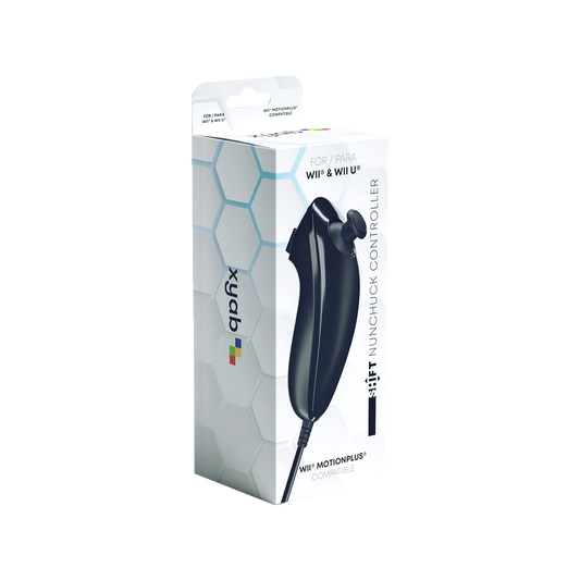 SHIFT Nunchuk Controller for Wii/Wii U XYAB Brand (Black)