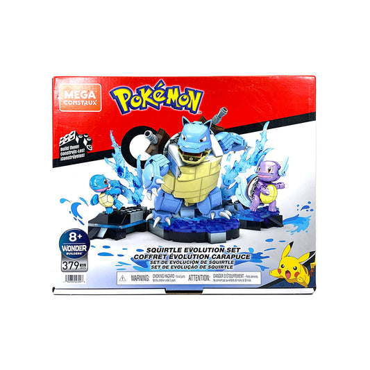 MEGA Construx Pokémon Squirtle Evolution Set Construction Set
