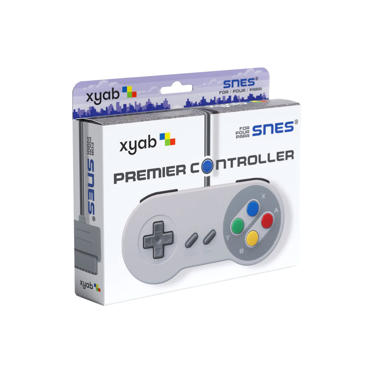 SNES Premier Replacement Controller XYAB Brand