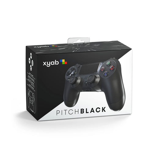 Pitch Black PlayStation 4 Replacement Controller XYAB Brand