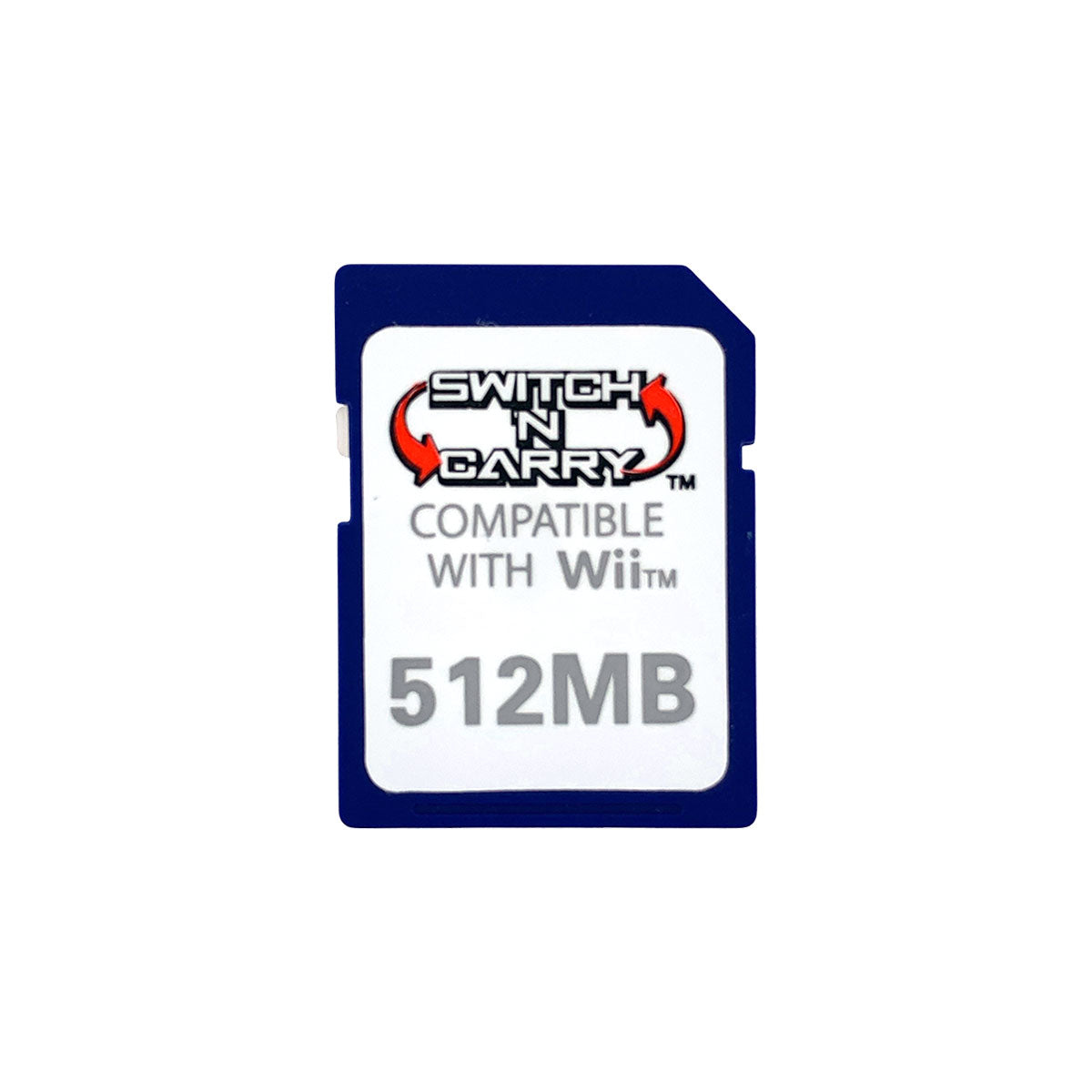 Switch N Carry 512MB SD Memory Card for Nintendo Wii