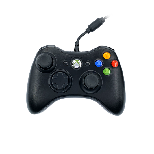Wired Xbox 360 Controller (Black)