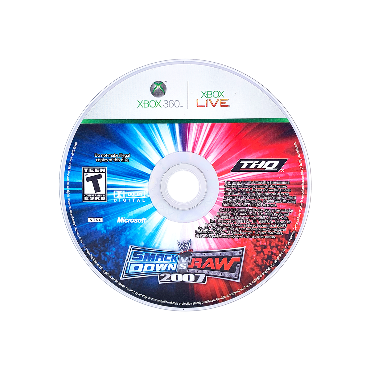 WWE Smack Down Vs. Raw 2007