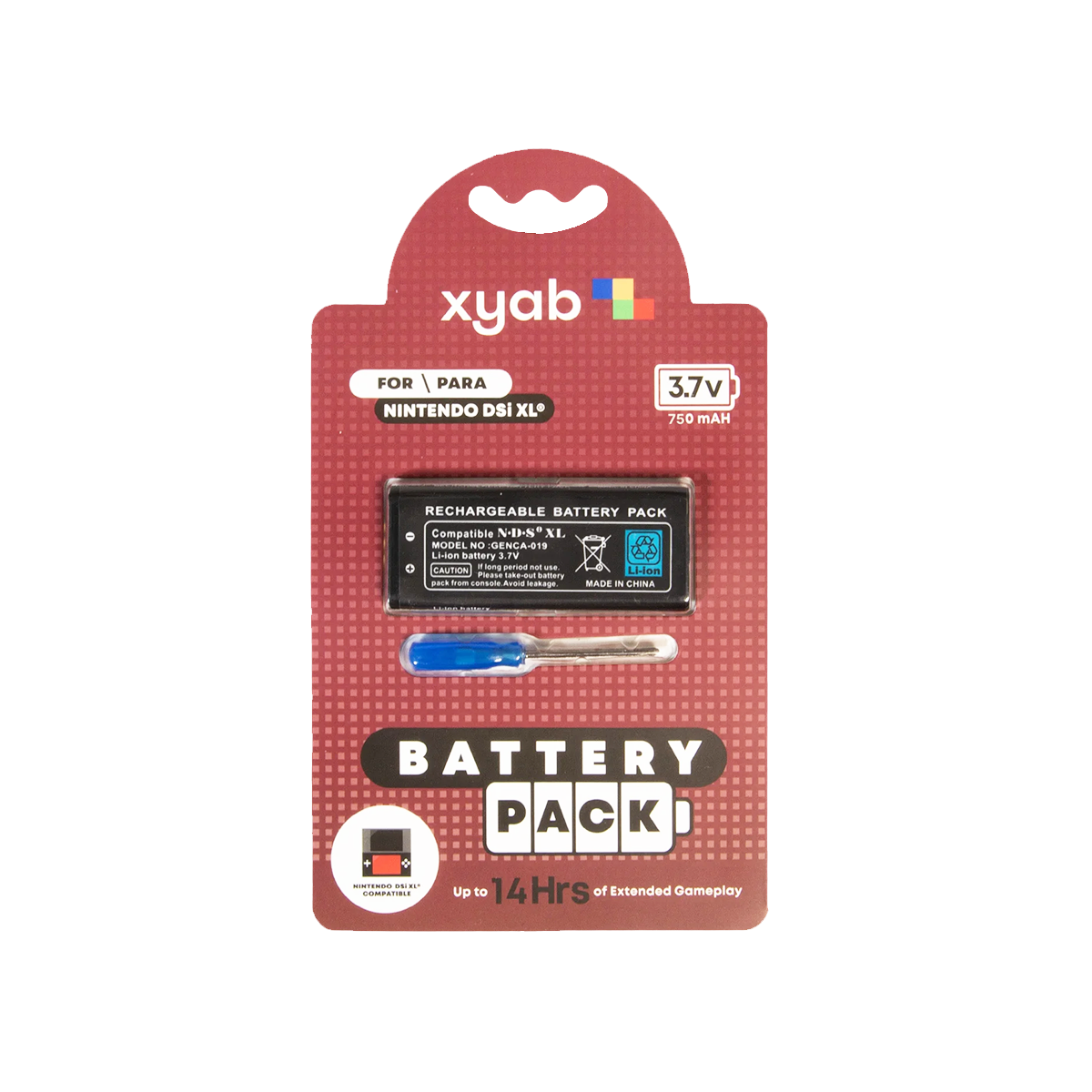 Nintendo DSi XL Replacement Battery (XYAB Brand)