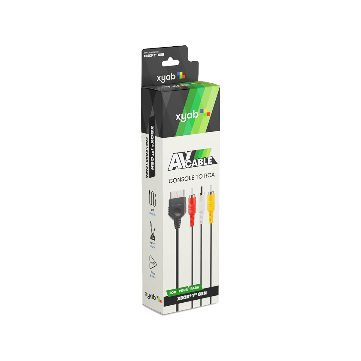 Xbox Replacement AV Cable (XYAB Brand)