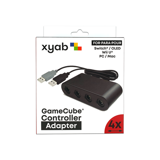 Nintendo Switch GameCube Controller Adapter (XYAB Brand)