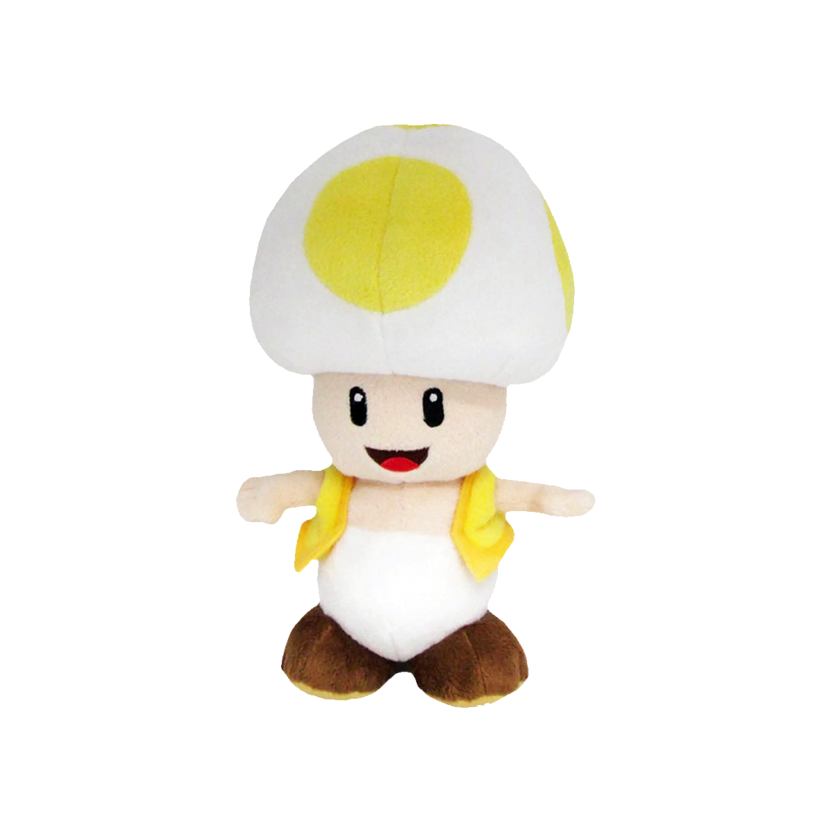 Super Mario Yellow Toad 8" Plush