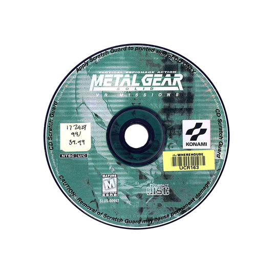 Metal Gear Solid: VR Missions