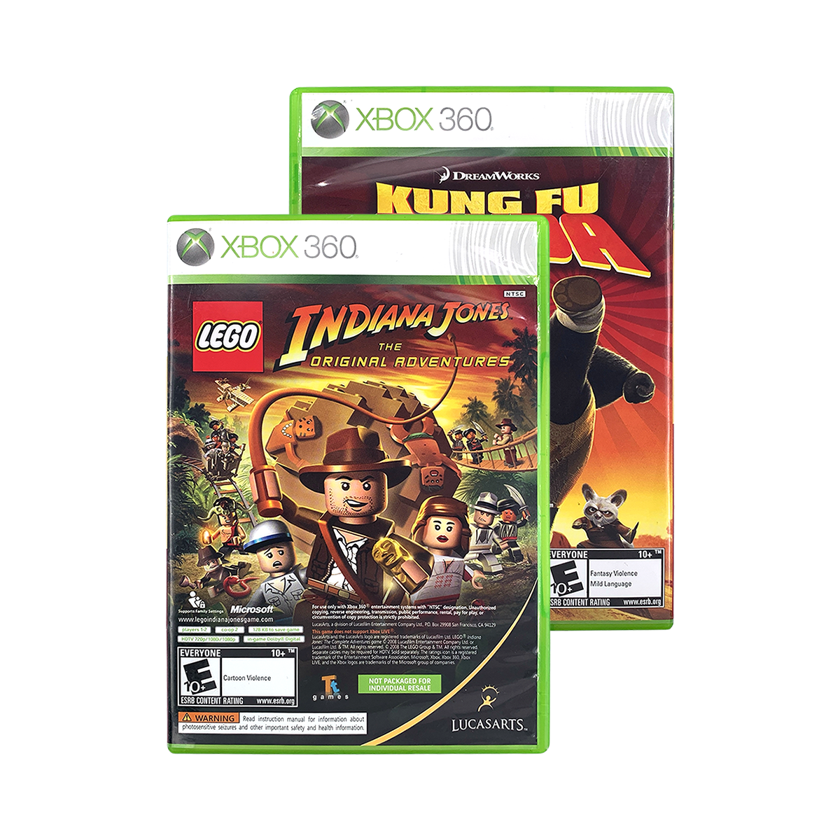 Lego Indiana Jones / Kung Fu Panda Combo