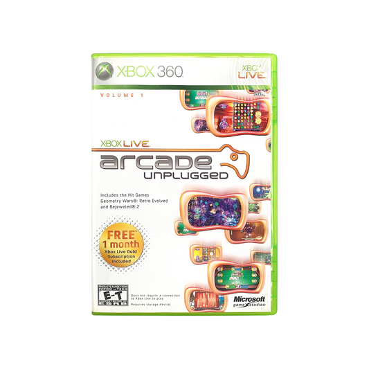 Xbox Live Arcade: Unplugged Volume 1