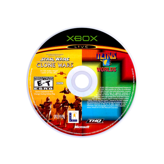 Star Wars: The Clone Wars / Tetris Worlds Combo