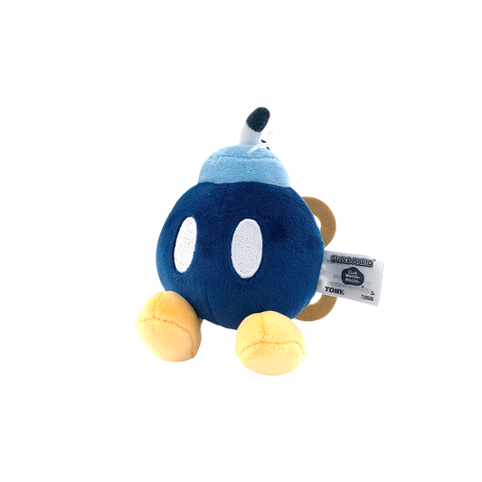 Nintendo Mario Kart Mocchi Mocchi Bob-Omb 4" Clip On Plush