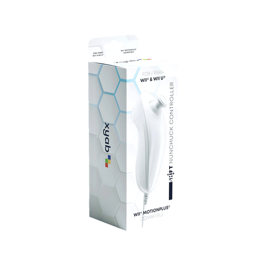 SHIFT Nunchuk Controller for Wii/Wii U XYAB Brand (White)