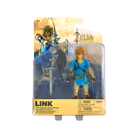 The Legend of Zelda: Breath of the Wild Link Jakks Pacific Figure