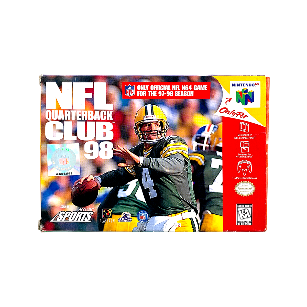 NFL Quarterback Club 98