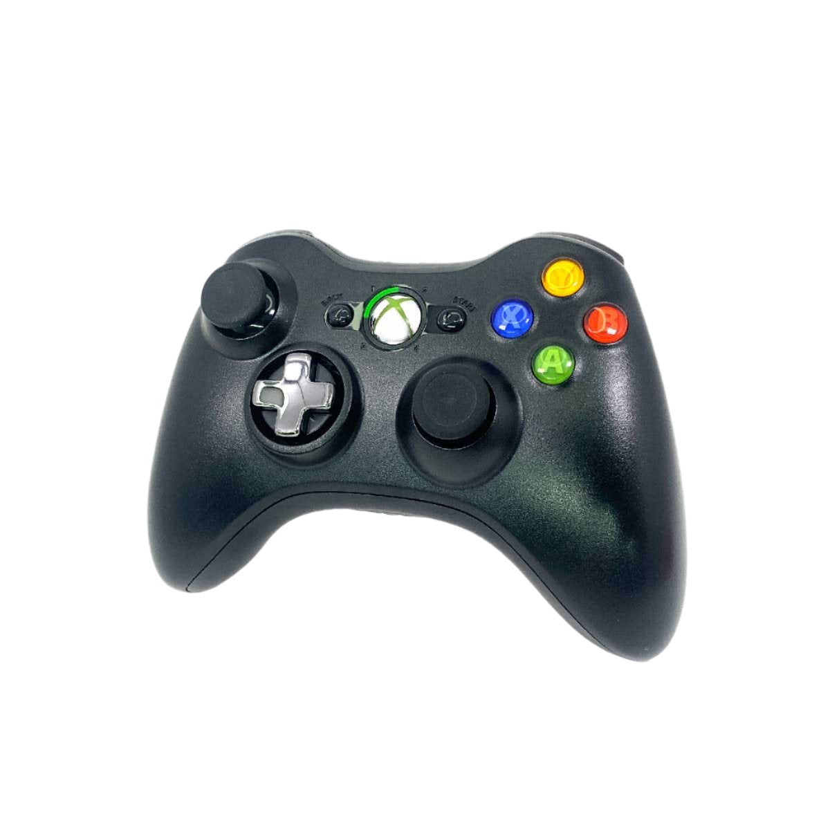 Wireless Xbox 360 Controller w/ Transforming D-Pad (Black) – Video Game ...