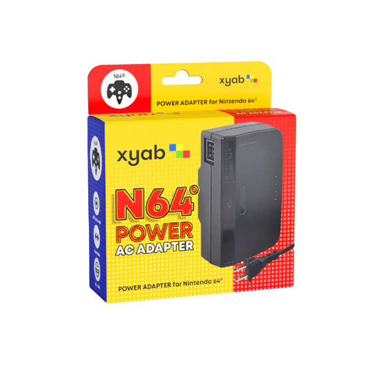 Nintendo 64 Replacement AC Adapter XYAB Brand