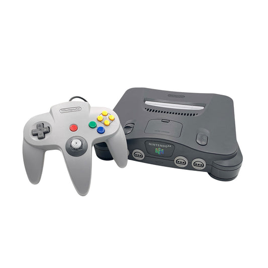 N64 Charcoal w/ Gray Controller