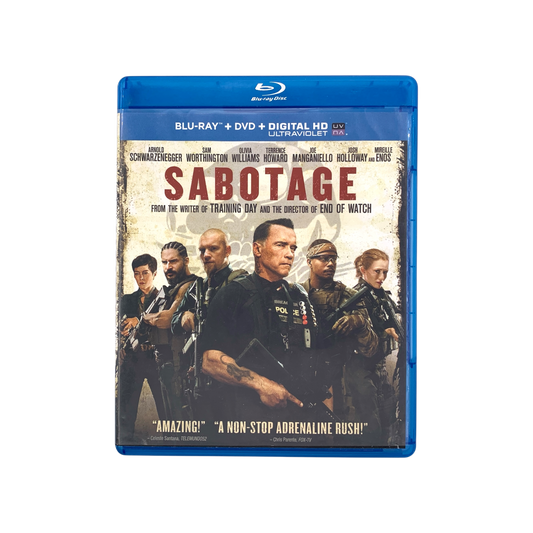 Sabotage Blu-Ray