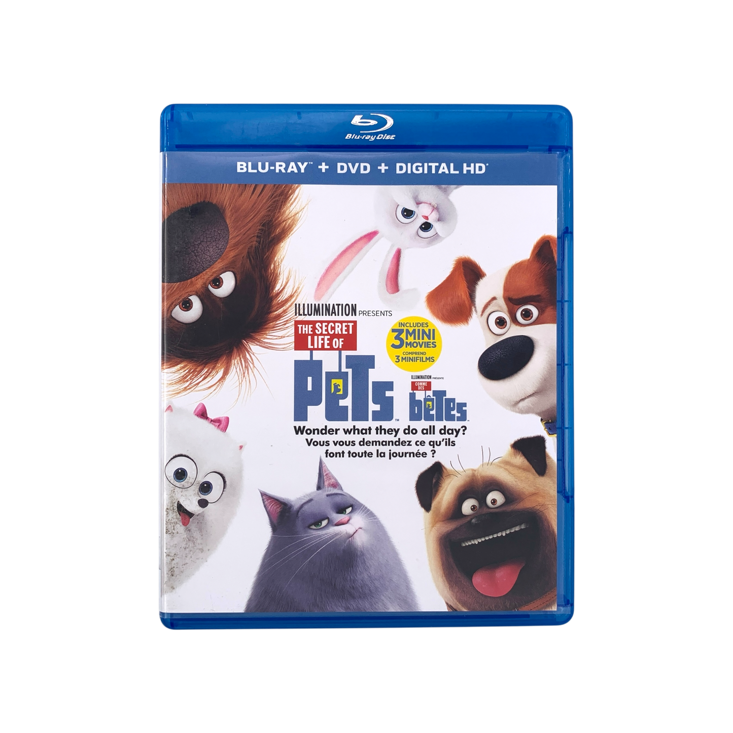The Secret Life of Pets Blu-Ray