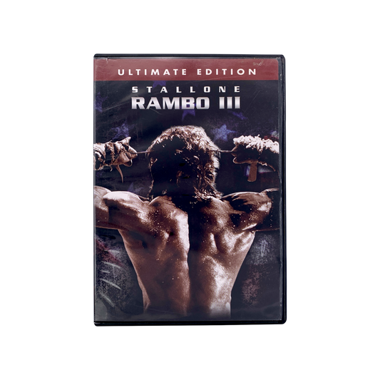 Stallone Rambo III DVD
