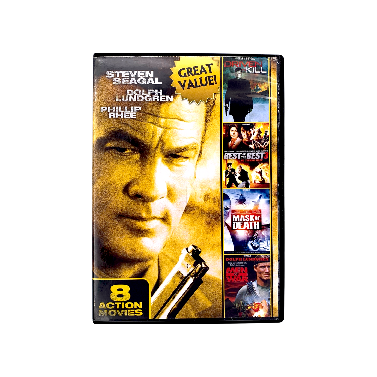 8 Movie Action Pack DVD