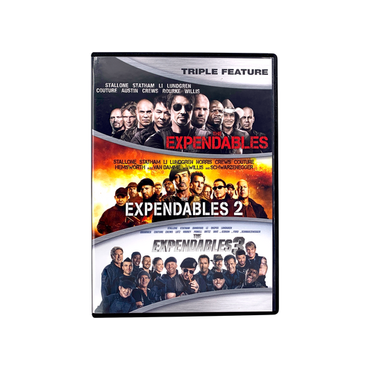 The Expendables / The Expendables 2 / The Expendables 3 (Triple Feature) DVD